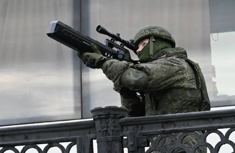 Силы ПВО продолжают отражать атаки дронов на Москву, сообщил Собянин. Фото. © РИА Новости. Кирилл Каллиников