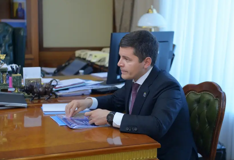 Реконструкцию аэропорта Салехарда планируется начать в I квартале 2026г. Фото. © РИА Новости. Валерий Мельников