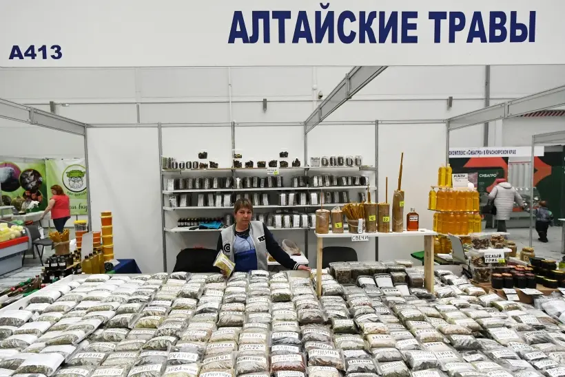 Алтайский край может начать поставлять оздоровительную продукцию курортам Крыма. Фото. © РИА Новости. Илья Наймушин