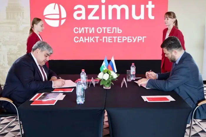 Подписание соглашения с AZIMUT Hotels на ПМЭФ. Фото