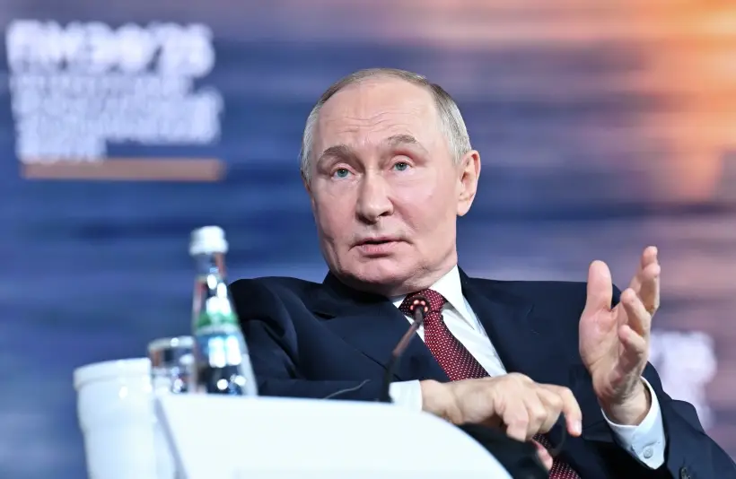Россия не добивается капитуляции Украины - Путин. Фото. © РИА Новости. Иван Секретарев