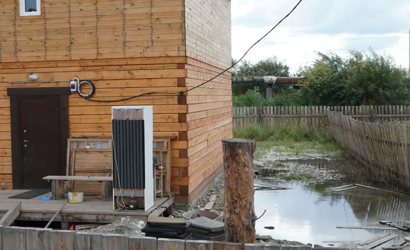 Населенные пункты двух районов Якутии освободились от воды - оперштаб. Фото. © РИА Новости. Кирилл Шипицин