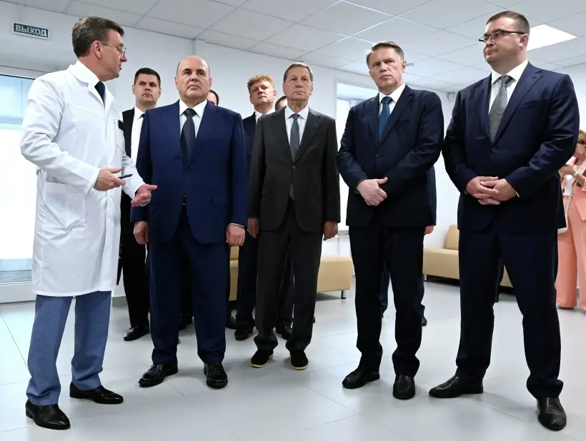 Мишустин: один из безусловных приоритетов правительства - поддержка участников СВО. Фото. © РИА Новости. Александр Миридонов