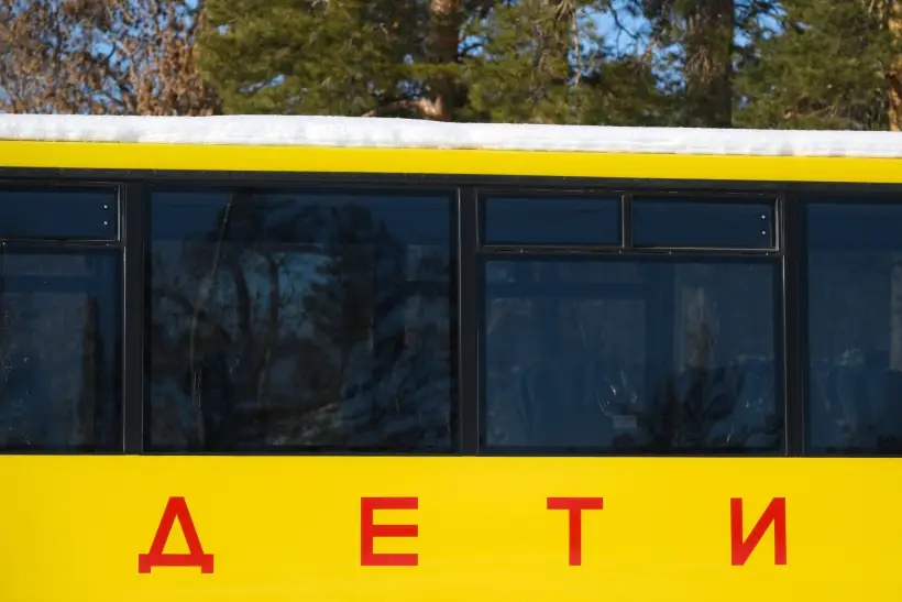Более 40 автобусов получили школы Челябинской области для подвоза детей из сел. Фото. © РИА Новости. Александр Кряжев