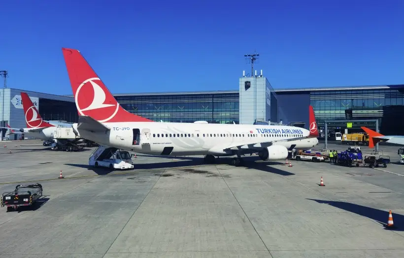 Минтранс РФ не будет ограничивать число рейсов Turkish Airlines из-за ситуации с багажом. Фото. © РИА Новости. Кристина Кормилицына