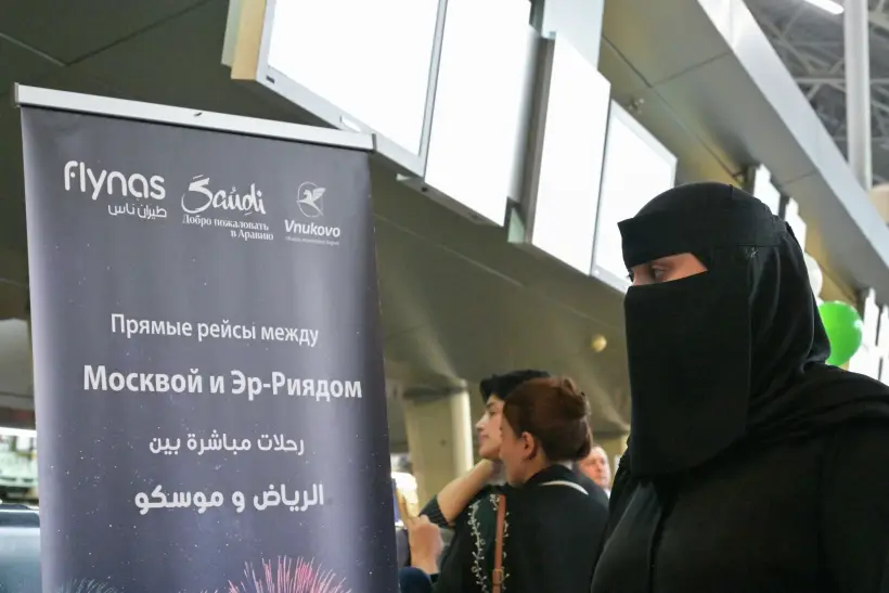 Саудовская авиакомпания Flynas начала полеты из Эр-Рияда в Москву. Фото. © РИА Новости. Алексей Никольский