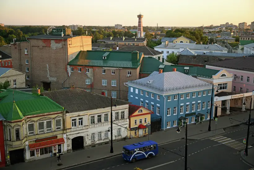 Автобусный парк в Рыбинске обновлен на 100% - власти. Фото. © РИА Новости. Рамиль Ситдиков