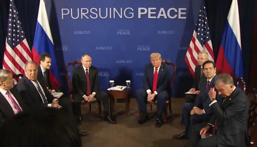 10 из 10: как Путин и Трамп оценили встречу на Аляске?. Фото. © РИА Новости