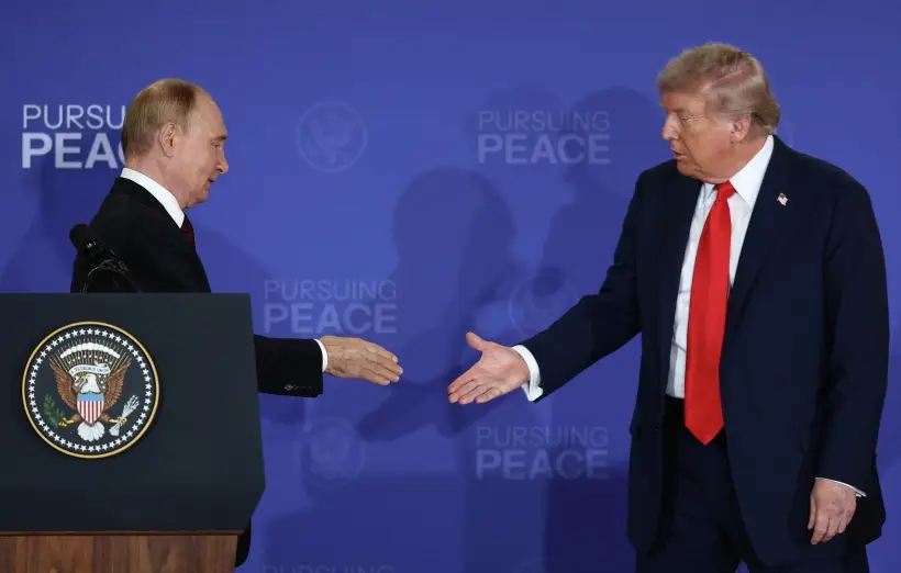 Путин предложил Трампу провести следующую встречу в Москве. Фото. © РИА Новости. Сергей Булкин