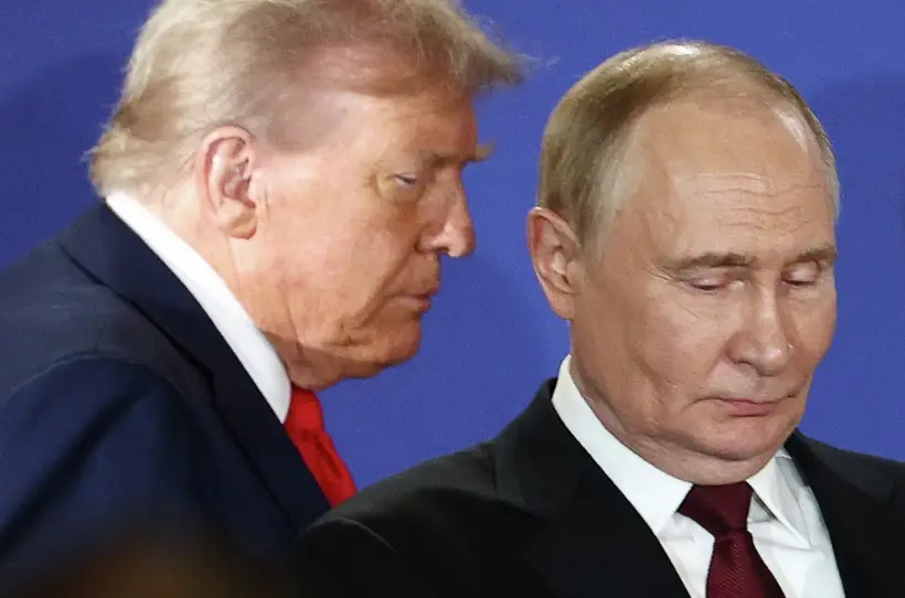 Путин: полагаю, мы с Трампом сможем дойти до завершения конфликта на Украине. Фото. © РИА Новости. Сергей Булкин