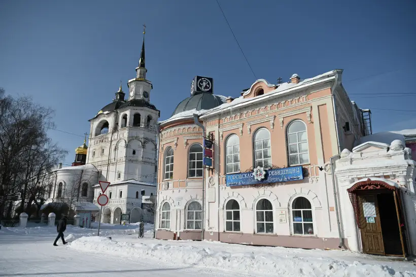Туры к Деду Морозу подорожают в этом году на 15-20%. Фото. Здание городской резиденции Деда Мороза в Великом Устюге. © РИА Новости. Алексей Филиппов