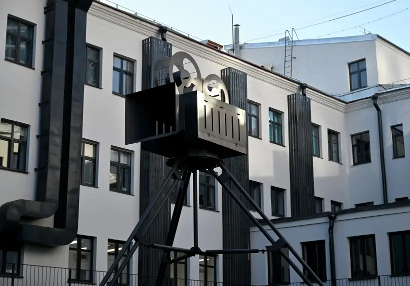 Реконструкция киностудии им. Горького в Москве завершится до конца года. Фото. © РИА Новости. Пелагия Тихонова