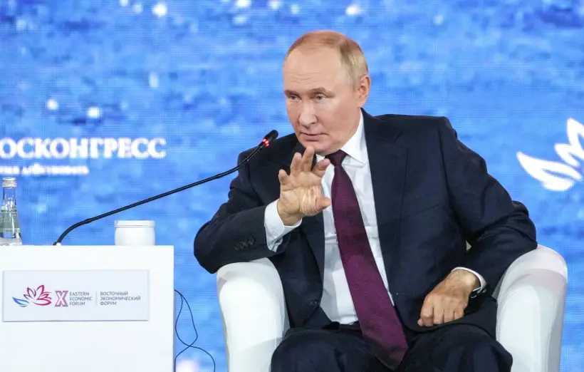 Путин: если на Украине появятся войска НАТО - будут законные цели для поражения. Фото. © РИА Новости. Александр Вильф