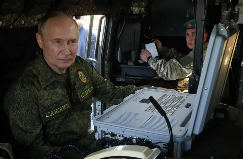 Путин: РФ готова после 5 февраля 2026г соблюдать ограничения ДСНВ в течение года. Фото. © РИА Новости. Михаил Метцель