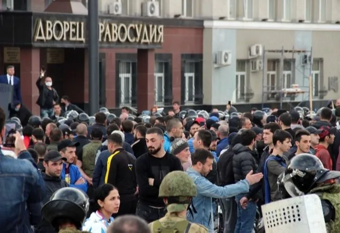 Песков: протестная акция в Северной Осетии была незаконной