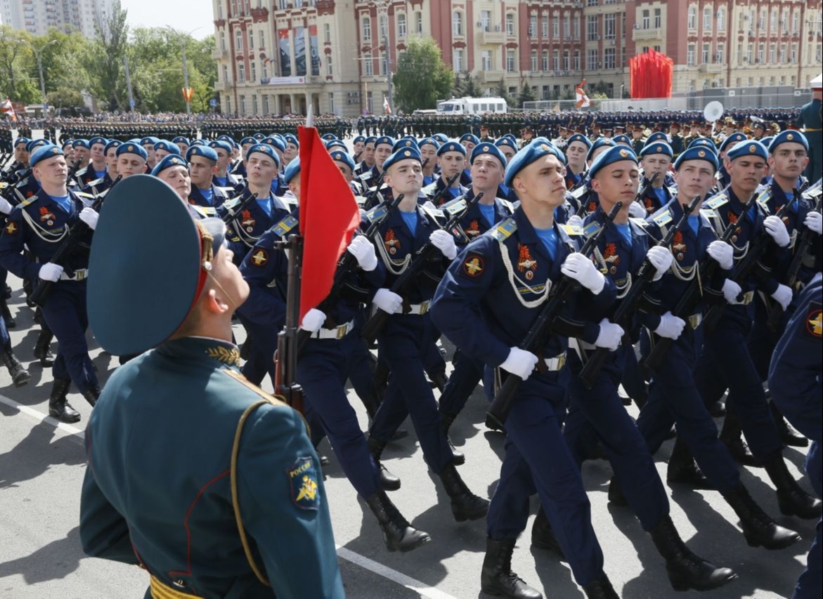 Тренировки парадных расчетов к Параду Победы начались в войсках 49-й армии ЮВО