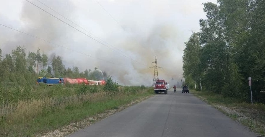 В нижегородском Первомайске введен режим ЧС из-за пожара в Мордовском заповеднике