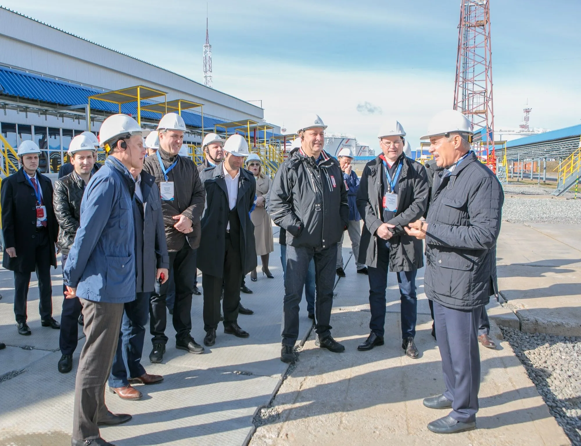 Делегация представителей оборонно-промышленного комплекса России посетила объекты АО "Транснефть - Сибирь"
