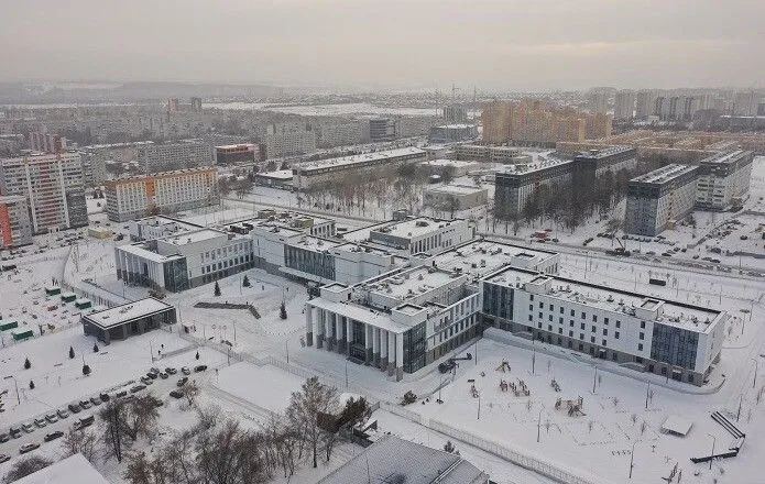 Здание филиала Московской государственной академии хореографии введено в строй в строящемся в Кемерове Сибирском кластере искусств