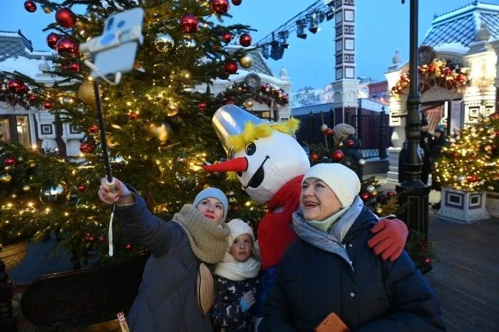 Новогодняя почта будет работать на московском фестивале "Путешествие в Рождество"