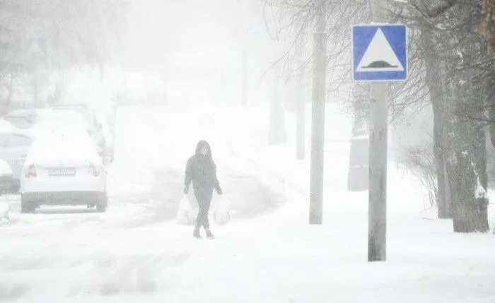 Автобусное сообщение остановлено в Южно-Сахалинске из-за метели