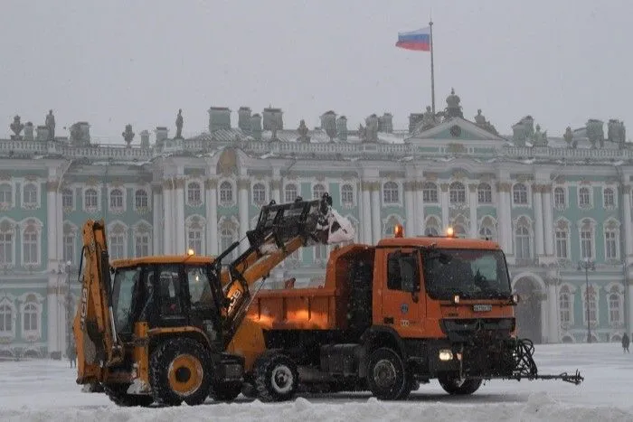 Рекорд по количеству выпавшего снега побит в Петербурге