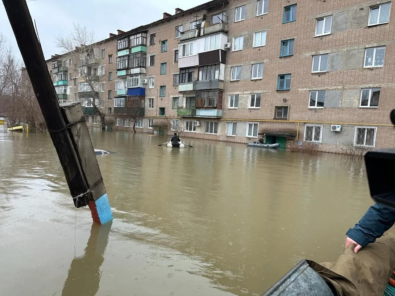 Губернатор: потенциально опасным уровень воды в реках остается в пяти муниципалитетах Оренбуржья