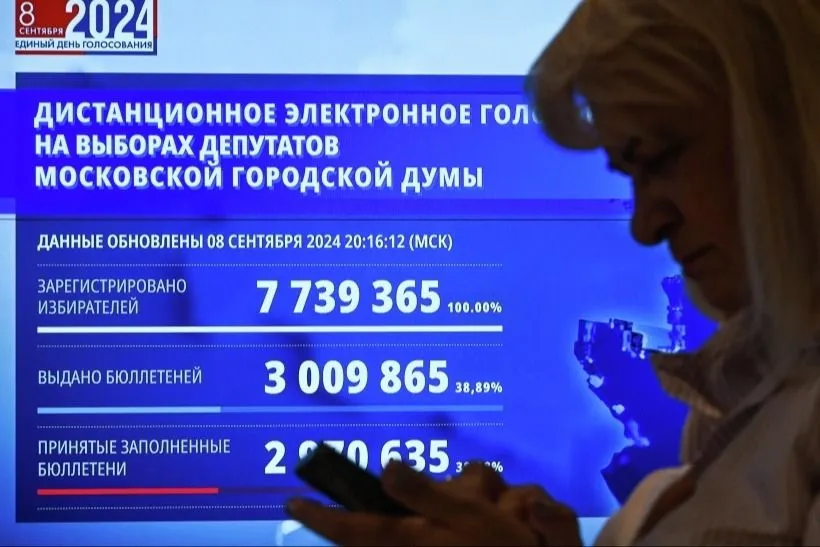 "Единая Россия" получает 38 из 45 мандатов в Мосгордуме после обработки 100% протоколов - ЦИК