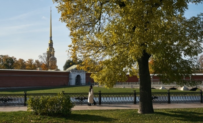 В Петербурге рекордно тепло