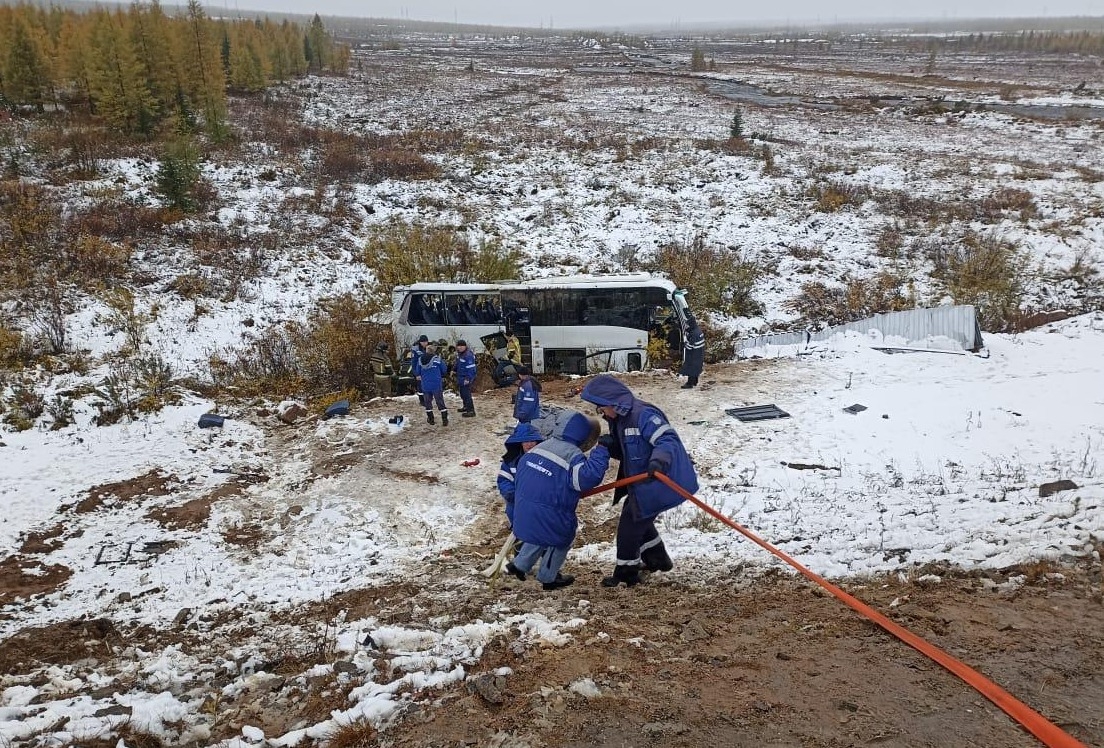 СКР подключится к расследованию ДТП с участием автобуса в Якутии