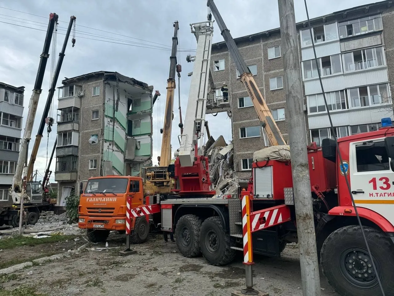 Сносить дом, где из-за взрыва газа погибли 11 человек, начали в Нижнем Тагиле